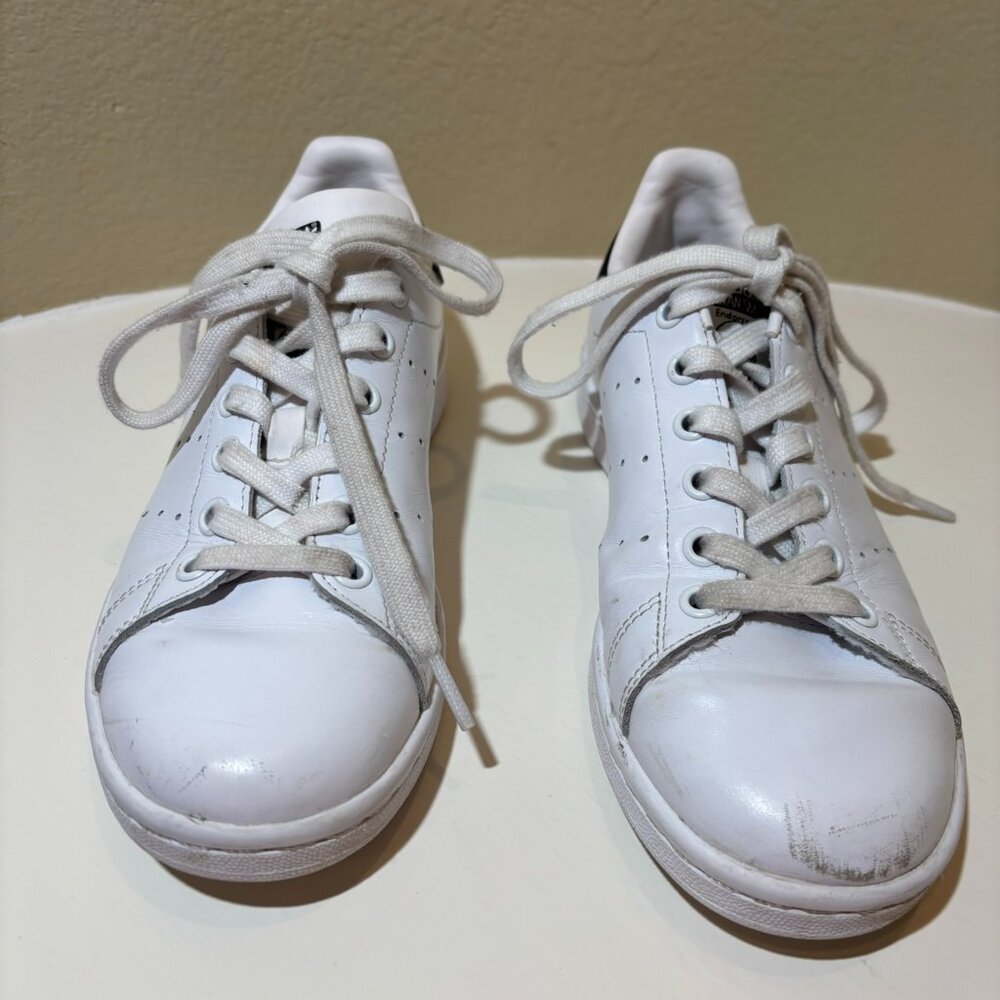 Adidas Stan Smith White Black Sneakers Girls Kids